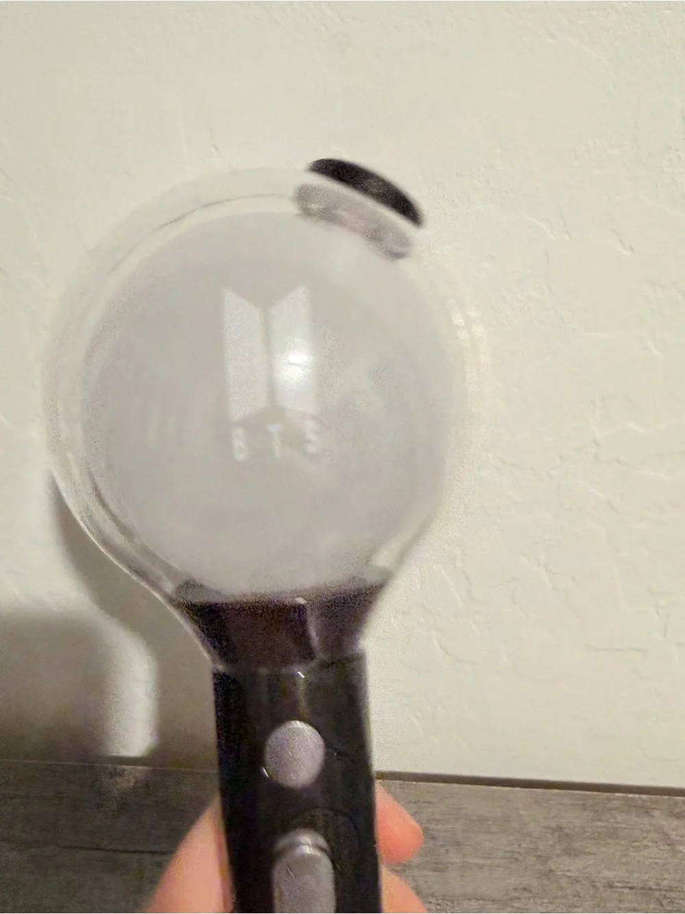 BTS Official Lightstick Army bomb edition(MOS) app connected  - Black